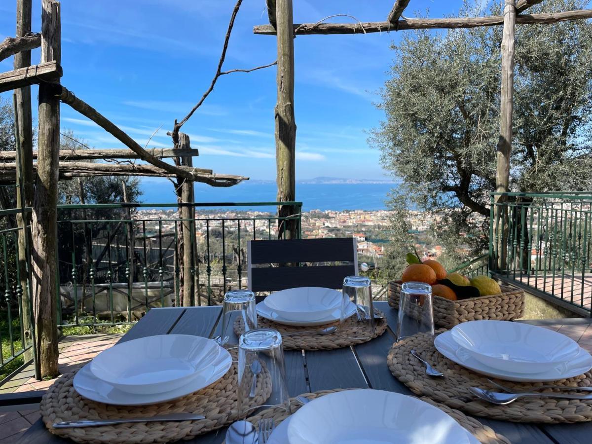 Sky View Villa Piano di Sorrento Exteriér fotografie