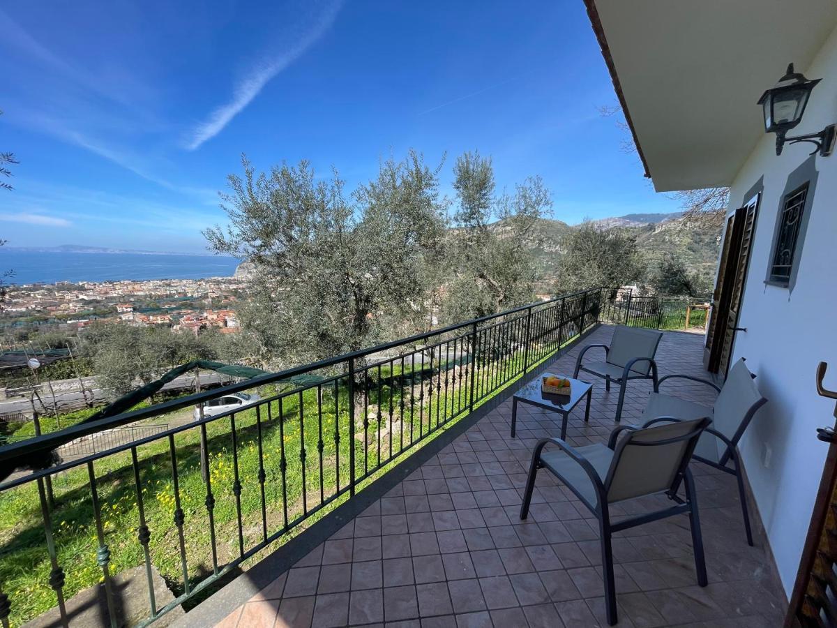 Sky View Villa Piano di Sorrento Exteriér fotografie
