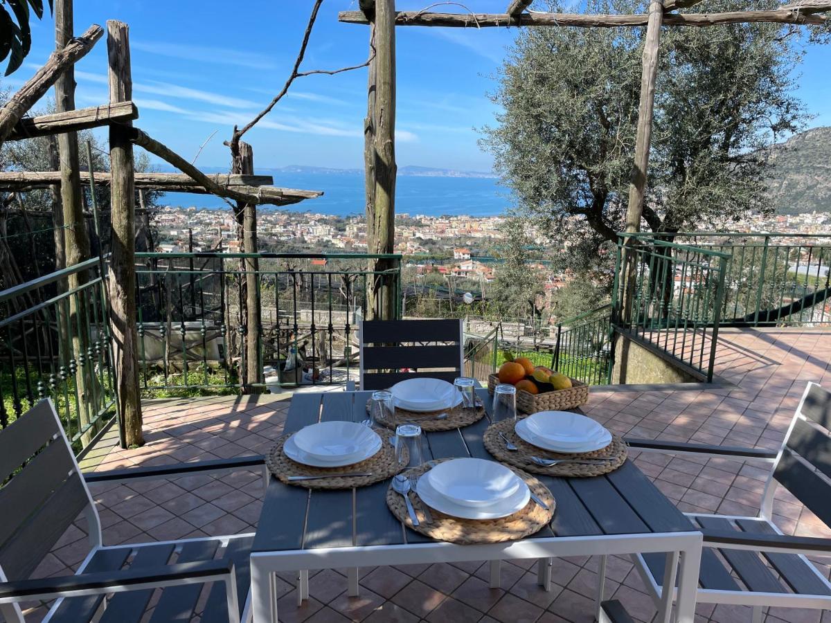 Sky View Villa Piano di Sorrento Exteriér fotografie
